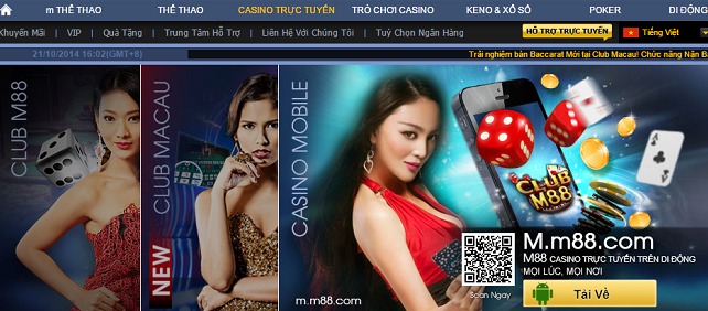 Nhà cái casino M88